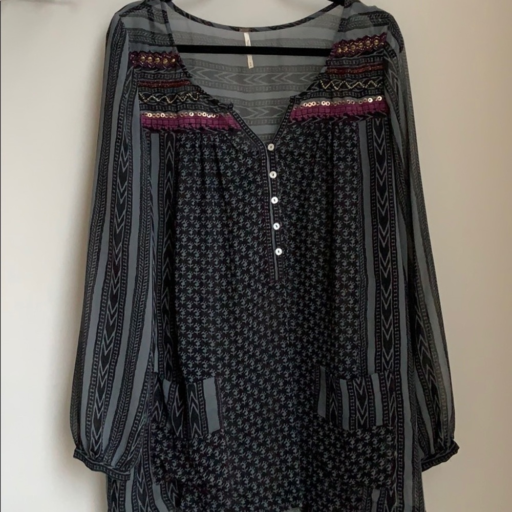 Free People Sheer Top